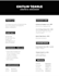 create a well designed resume