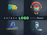 do unique modern business logo design