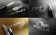 design modern minimalist and luxury business logo