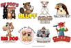 design animal cartoon logo and mascot