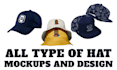 design modern custom hats and caps for your brand