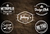 design awesome retro vintage logo