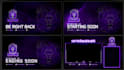 create custom animated twitch pack for your stream