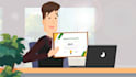 create custom modern 2d animated explainer videos