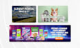 design website banners and website sliders