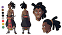 draw your character design sheet
