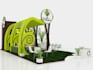 design your 3d exhibition booth, kiosk