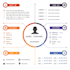 do eye catching infographic resume cv design
