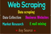 be your VA for data entry research, data mining, data scraping