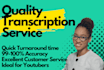 transcribe your youtube videos fast