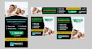 design banners for facebook and google adsense