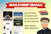 build bespoke mailchimp email template design