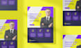 design a modern business flyer for marketing and promotion