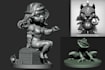 do any 3d model in the program zbrush