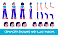 draw cartoon character for you from scratch or your idea