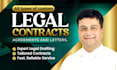 be your lawyer for legal contracts, agreements, nda, terms and conditions