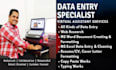 be your virtual assistant for data entry, copy paste, administrative work