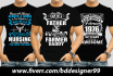 do create modern t shirt design