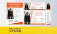 design magazine ad, flyer for real estate agents