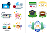 create unique illustrated icons