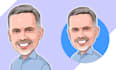 draw big head cartoon caricature in 24 hours