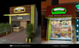 do a  3d exterior design for your comercial or retail store