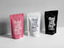 create professional pouch bag and mylar bag 3d mock up