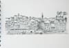 draw any city or landscape with watercolor