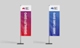 do amazing design tear drop flag, feather flag, wind beach