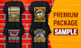do custom t shirt design and merch designs