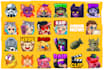 design unique static and animated emotes for twitch or discord