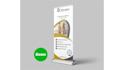 design your pop up roller banner stand