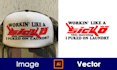 vectorise logo or convert image to vector