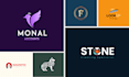 design a minimalist professional logo for your business or brand