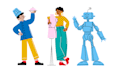 design a unique character illustration for your product or brand