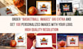 create 50 basketball logo intro promo videos