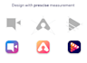 make icon for mobile application and for web