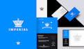 create a logo design and brand identity with brand kit package