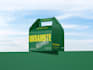 do product packaging design and label with modern branding