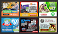 design an animated gif or HTML5 banner