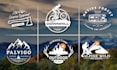 design vintage, retro, badges, business, company, outdoor brand, or hipster logo
