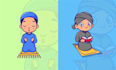 create funny cartoons logo for your needs