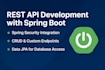 build a responsive react and spring boot web application