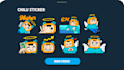 make a character or sticker for web, whatsapp, or nft