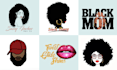 create african american t shirt design in 24hours