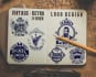 do a beautiful retro vintage logo with a free vector file