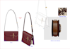 design trendy handbag, purse, tote bag with full tech pack