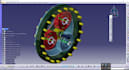 do a 2d or 3d part modeling using catia v5, solidworks or inventor