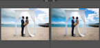 editing wedding photo professionally in lightroom
