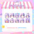 create custom cute chibi twitch emotes for your stream in 24h delivery